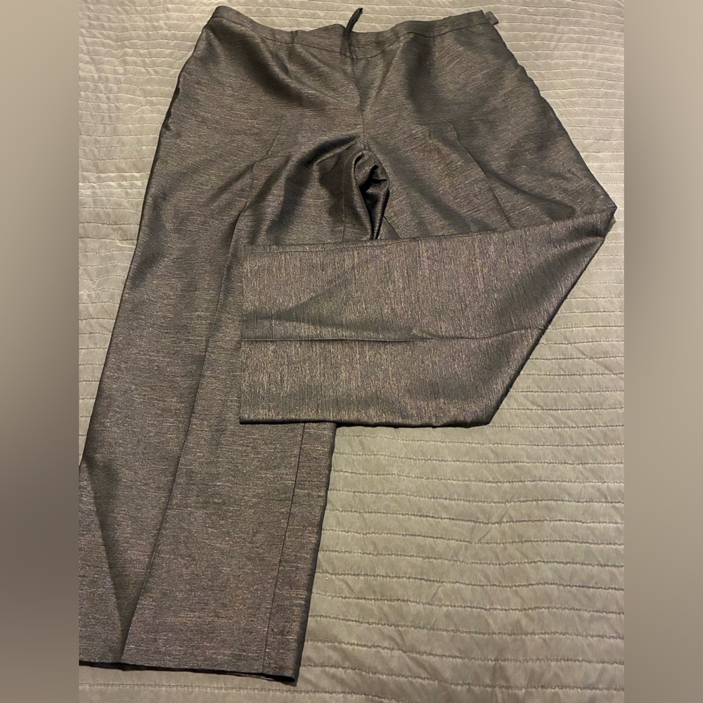 Le Suit Charcoal Dress Pants